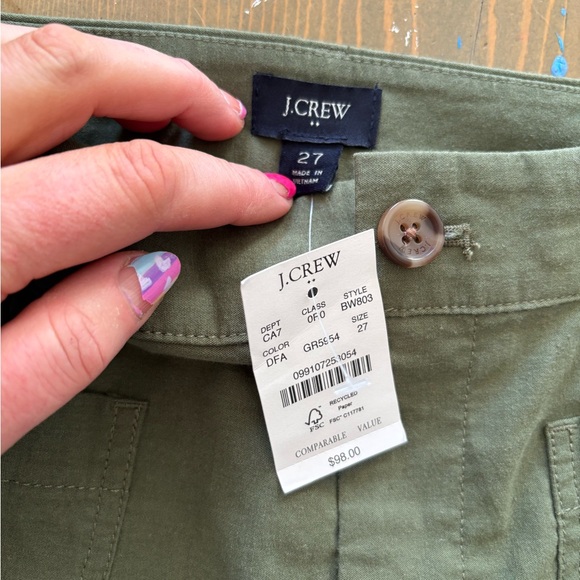 J. Crew Olive Pants Size 27 - Picture 4 of 12